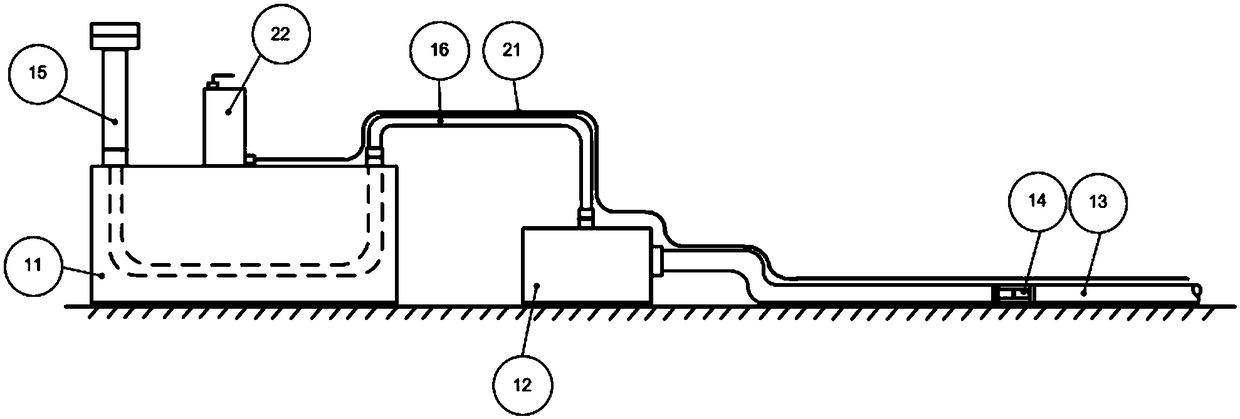 Real-time monitoring device for underwater pig operation based on optical fiber detection