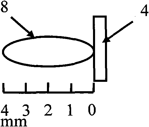 Detection time and position controllable laser induced breakdown spectroscopy detection device