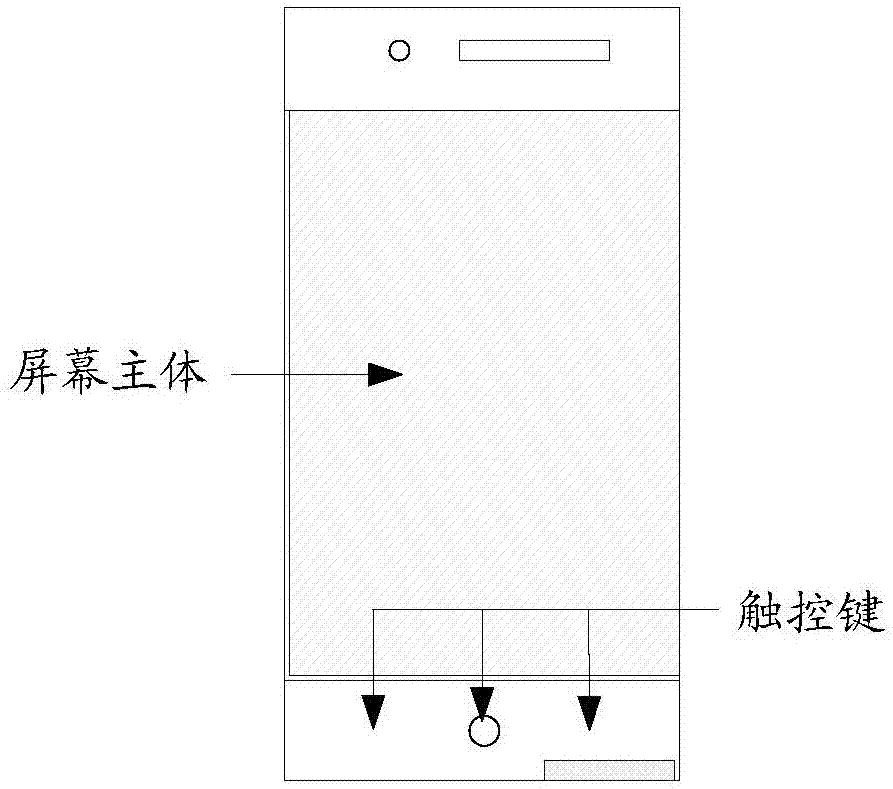 Touch screen touch device and method, and mobile terminal