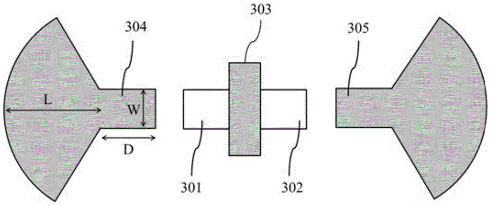 A terahertz detector based on an optical antenna