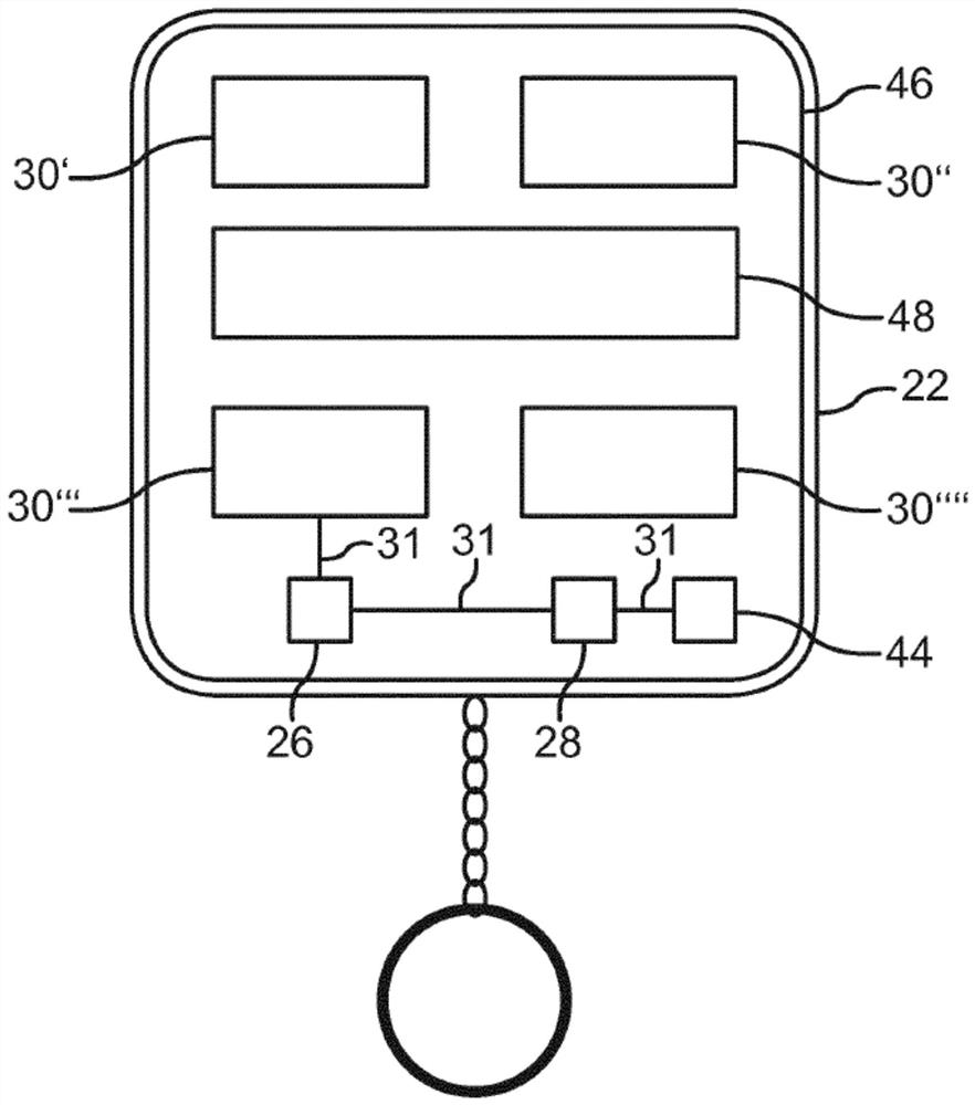 Method and key device for operating at least one function of a motor vehicle by means of a portable key device