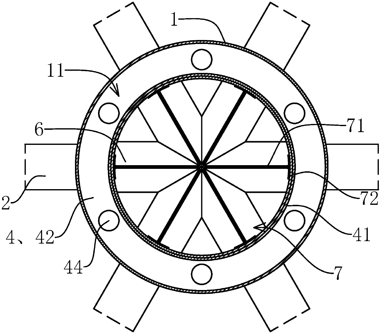 Stable beam-column connecting structure and mounting method thereof