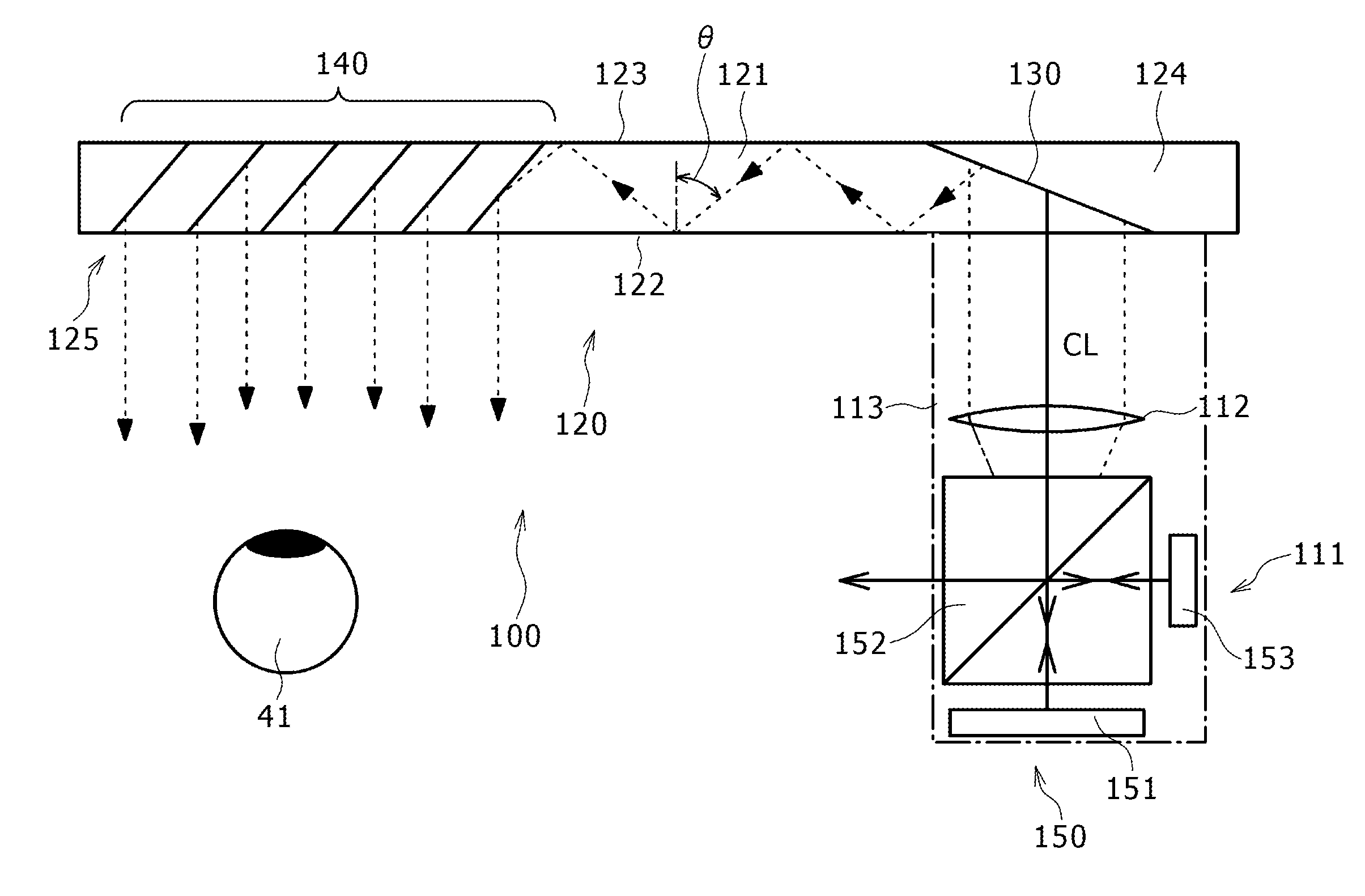 Image displaying method for a head-mounted type display unit