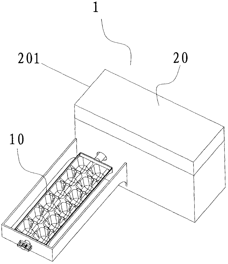 Ice-making machine and refrigerator with the ice-making machine