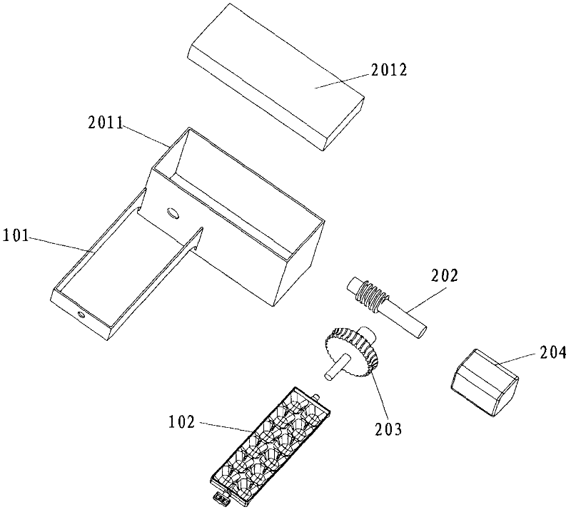 Ice-making machine and refrigerator with the ice-making machine