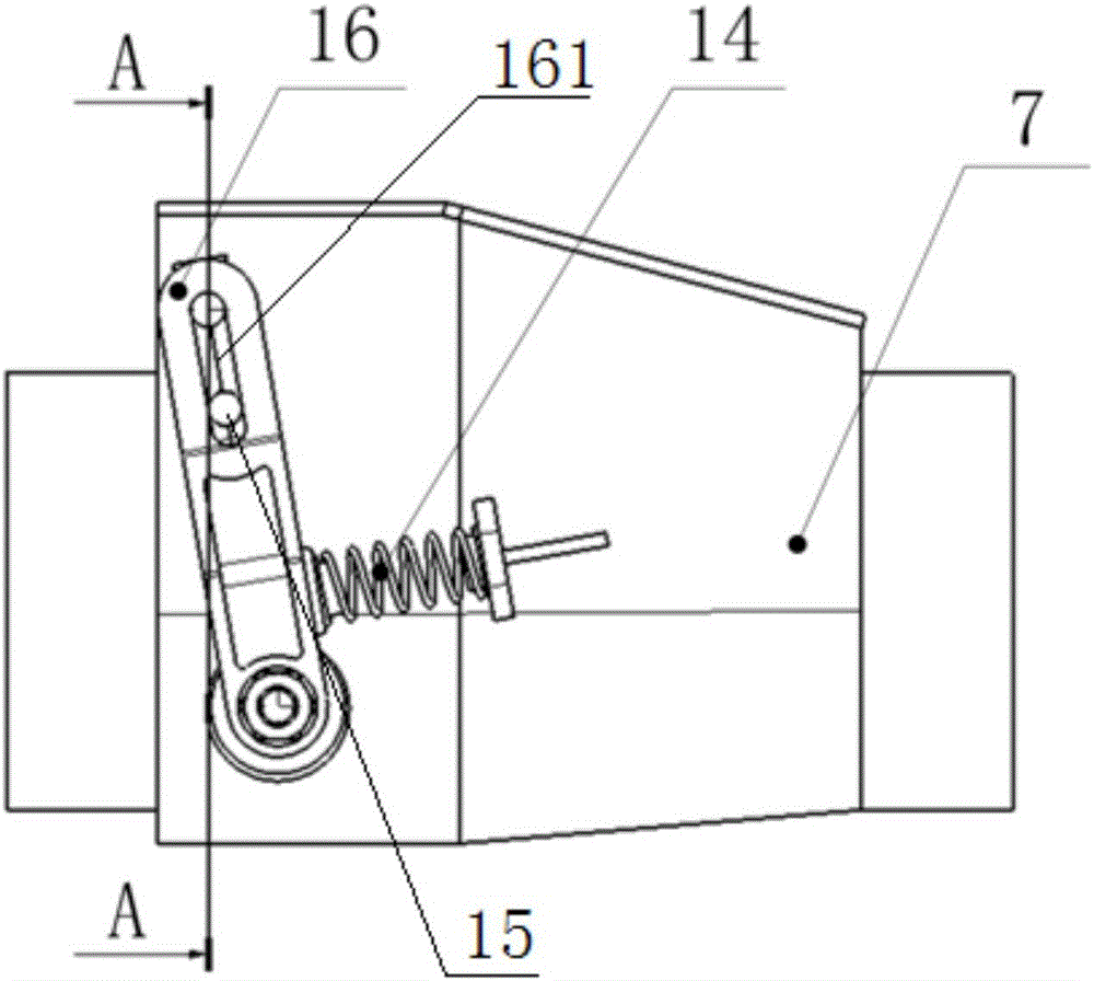 Dual-mode air inlet system of automobile