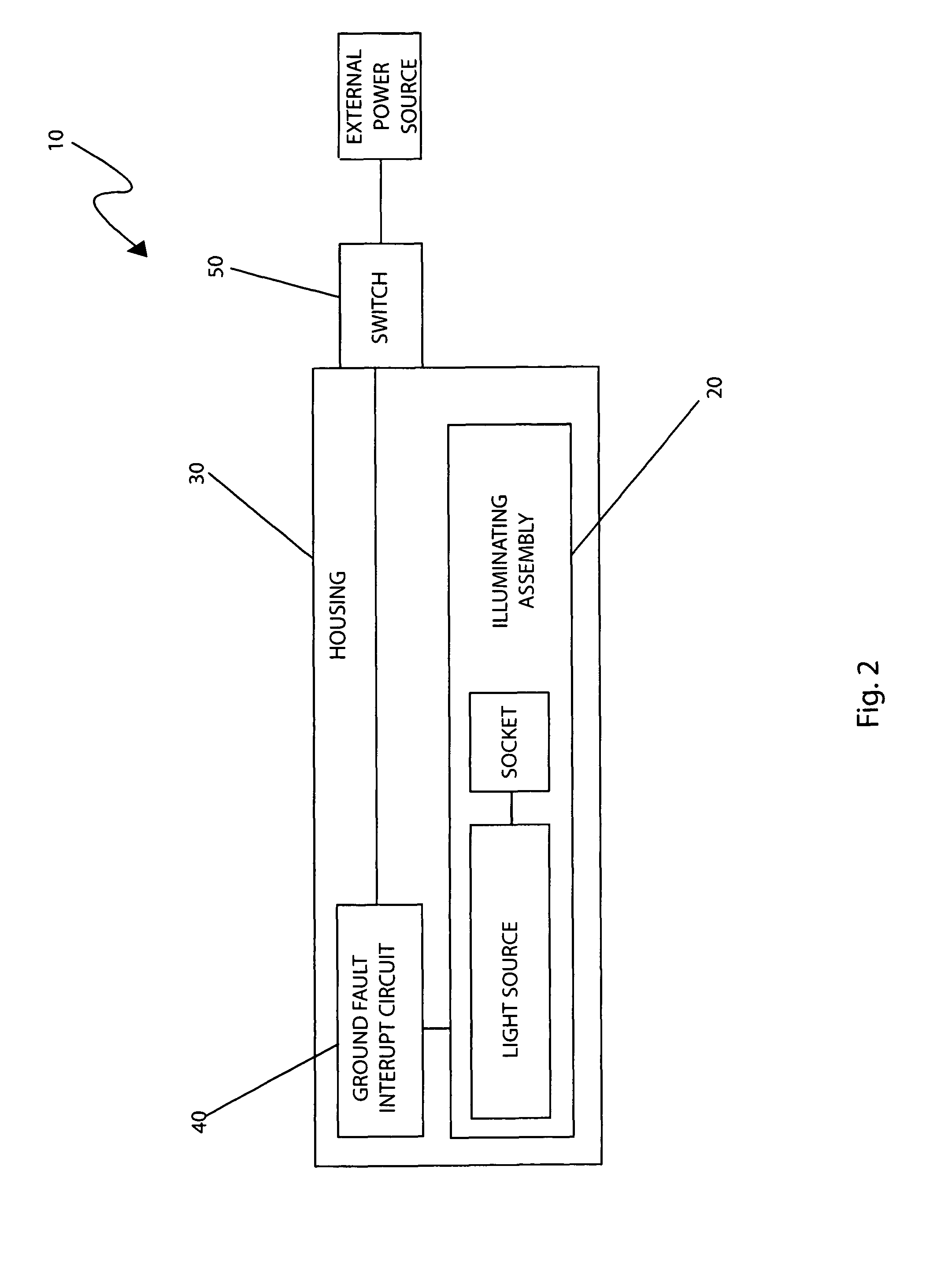 Lighting apparatus and associated method