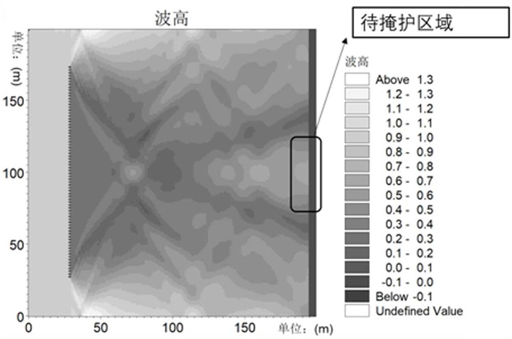 A piled offshore embankment and its design method and application