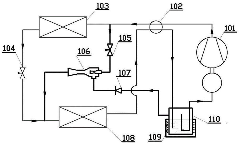 A defrosting system for air source heat pump