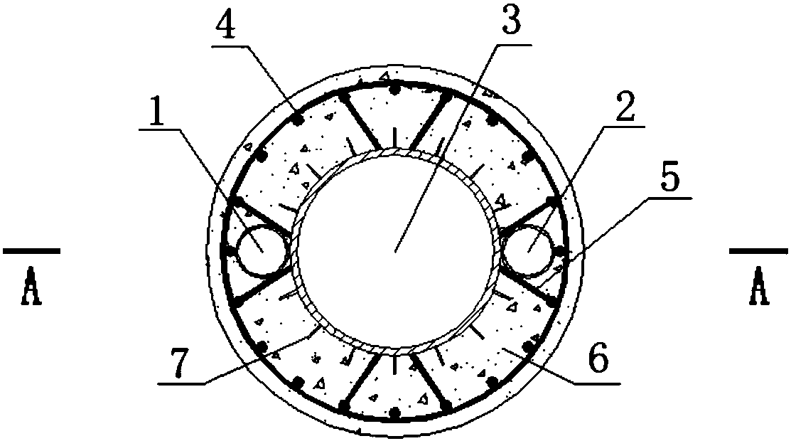 Oil storage pile group foundation and application method