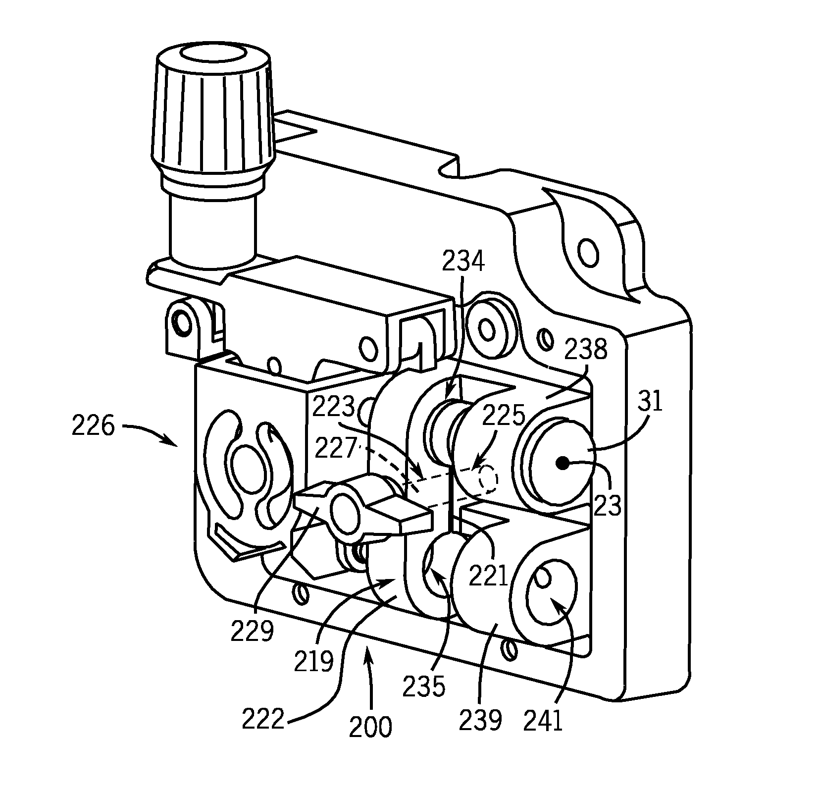 Dual power pin connector assembly for a MIG welding machine