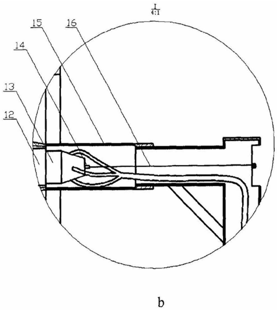 A free jet test cable pull-out device