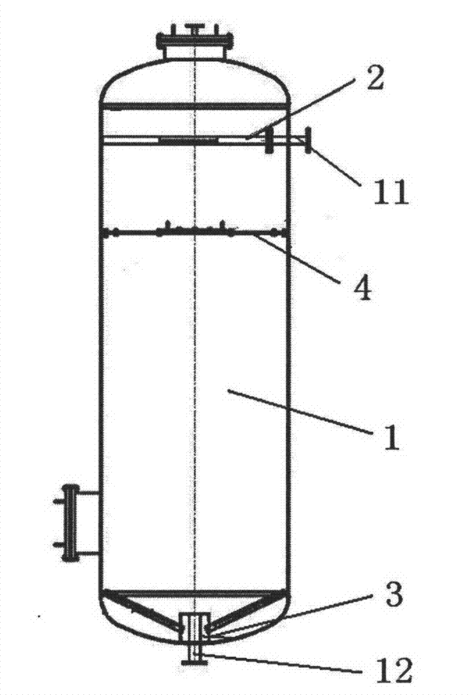 Inferior sulfolane regenerator