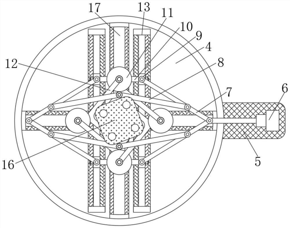 Anti-wrinkle flattening device for ironing clothes