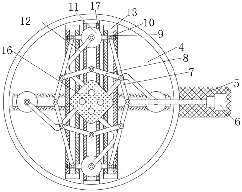 Anti-wrinkle flattening device for ironing clothes