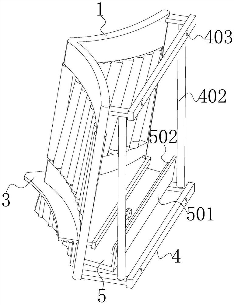 Obstacle clearing equipment for locomotive head