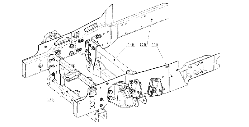 Independent suspension mounting bracket structure