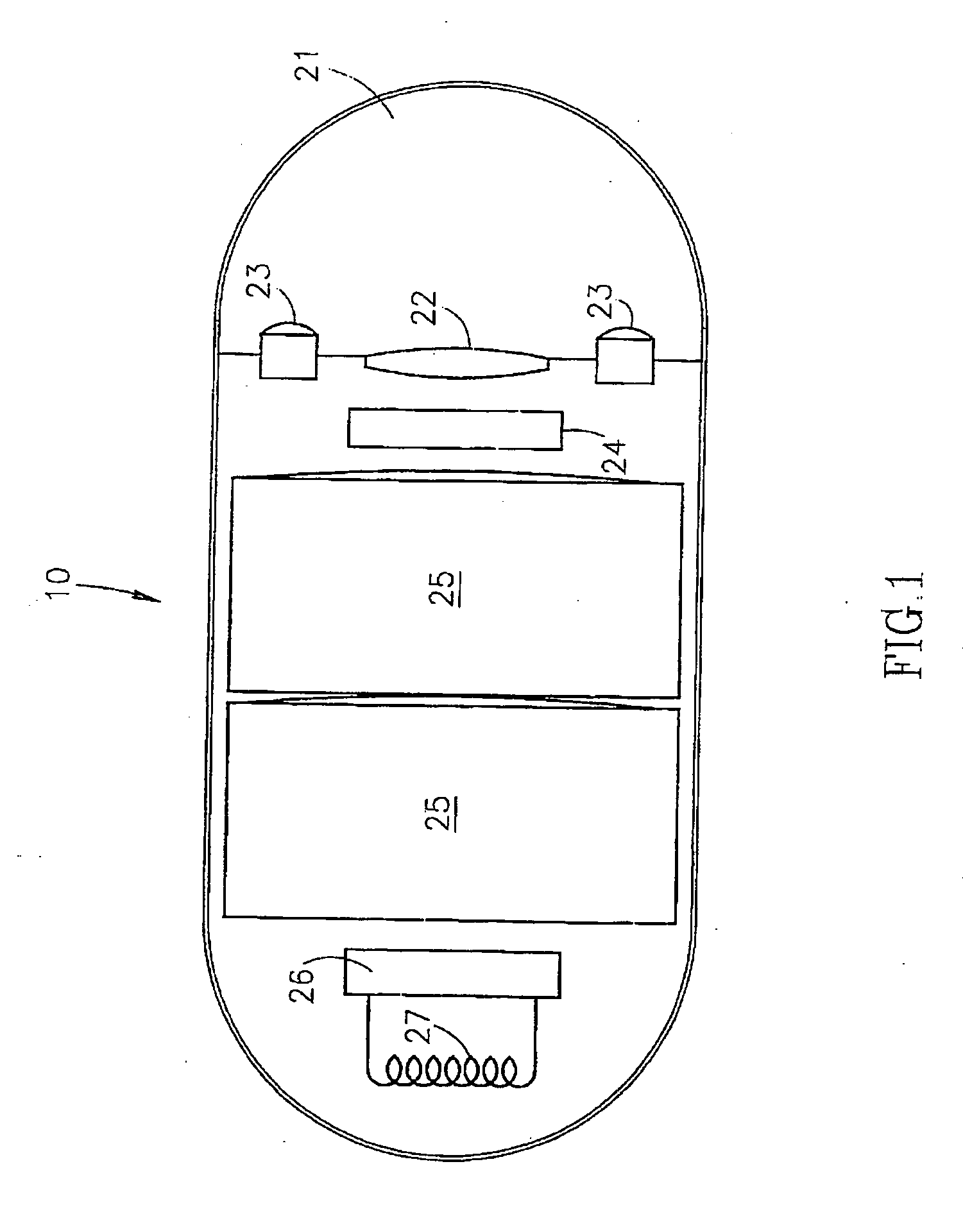 Device and system for in vivo imaging