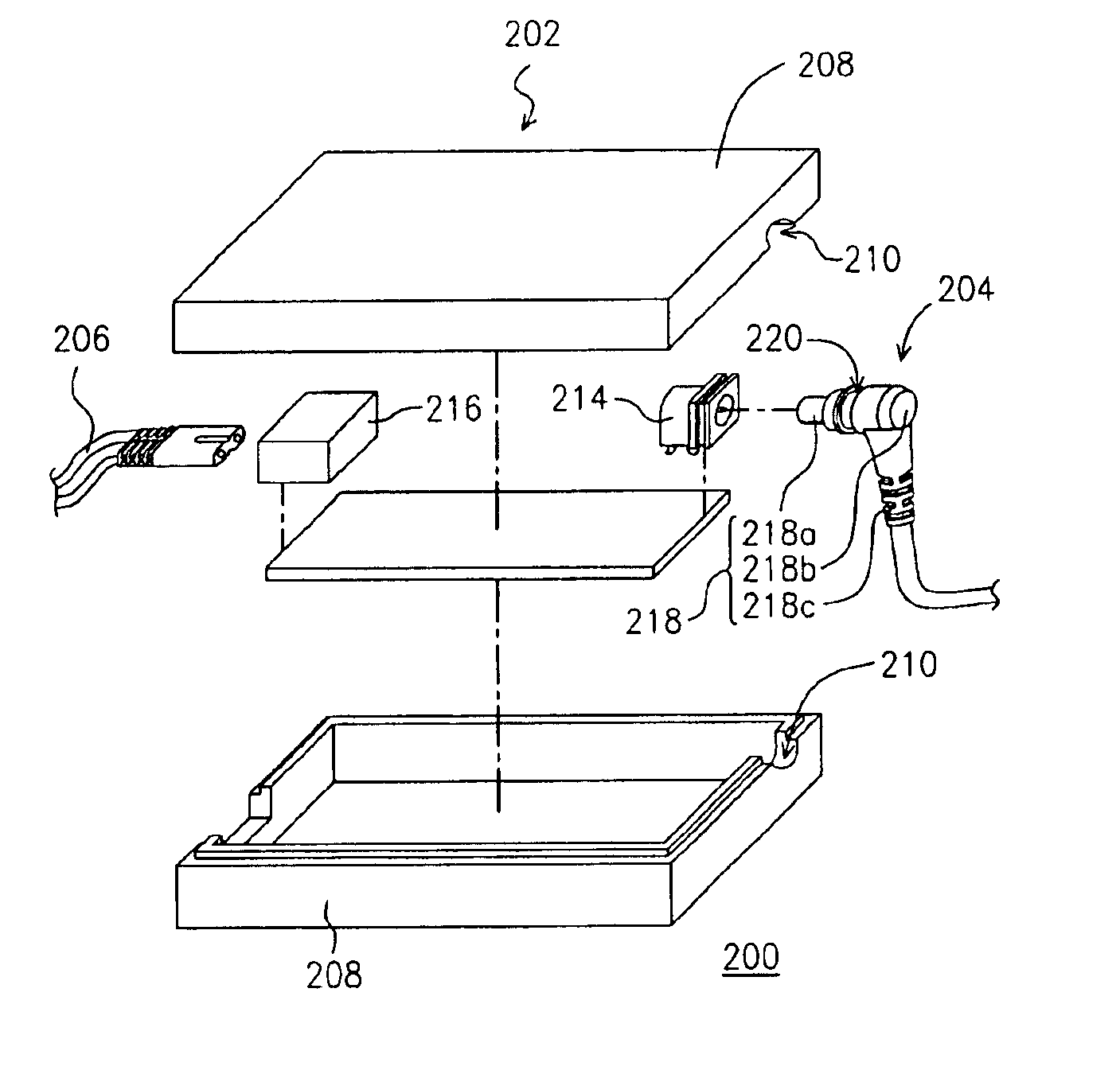 Power adapter with freely rotatable direct current plug connection