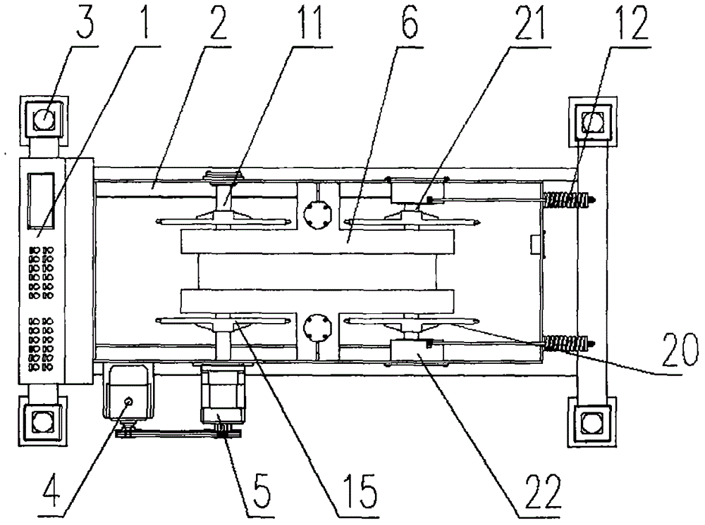 Mobile linear circulating-type acceleration loading test system