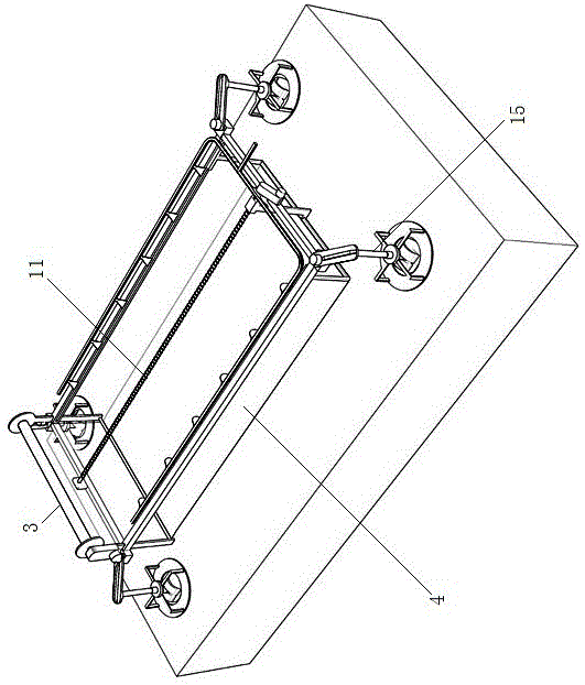 Ground screen type clam collecting device