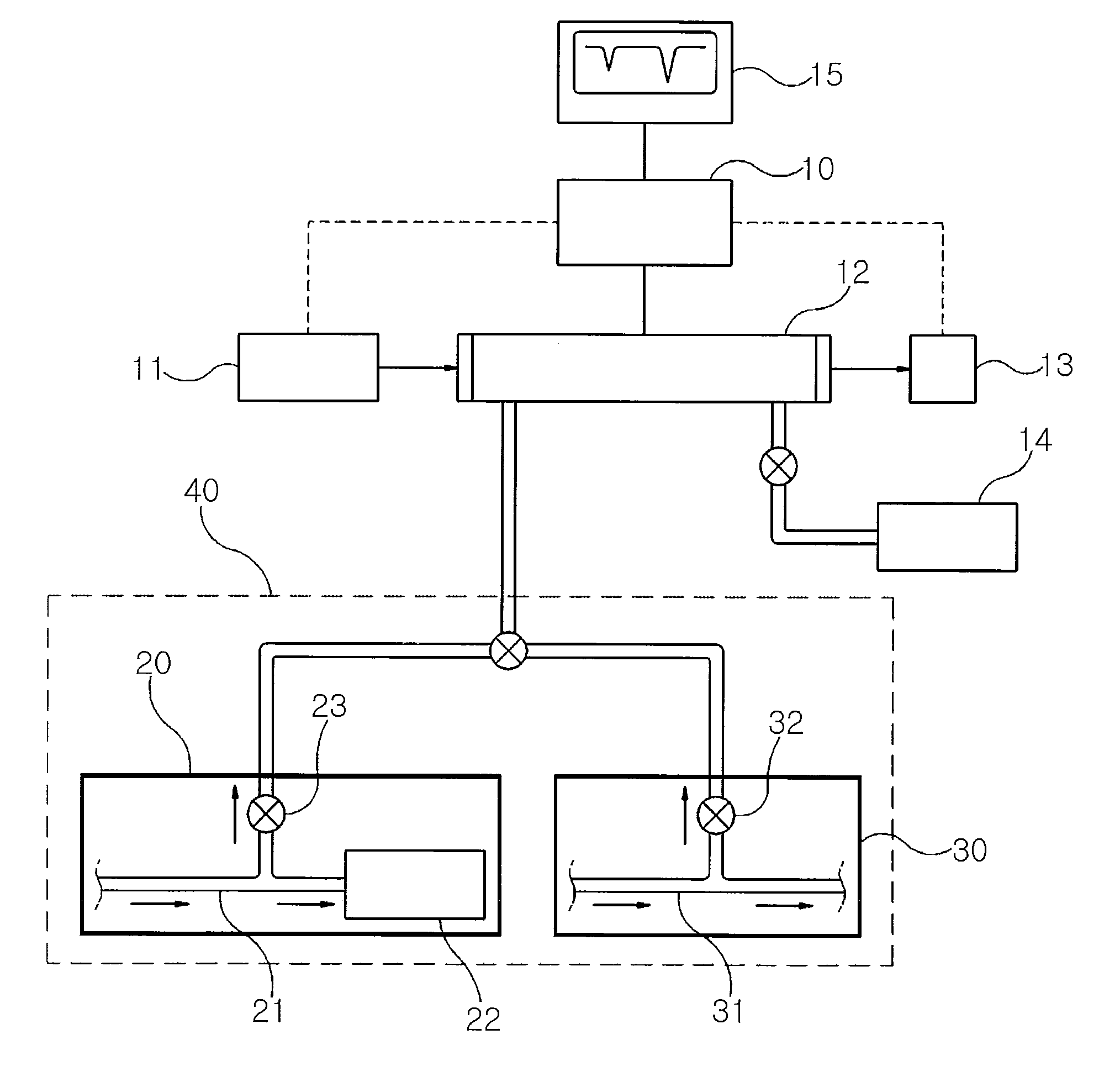 Apparatus for Detecting the Leakage of Heavy Water in Nuclear Reactor System and Detection Method Using the Same