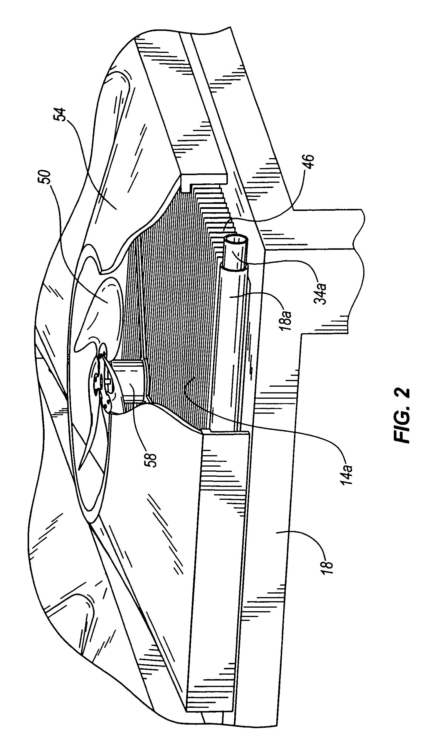 Microchannel condenser assembly