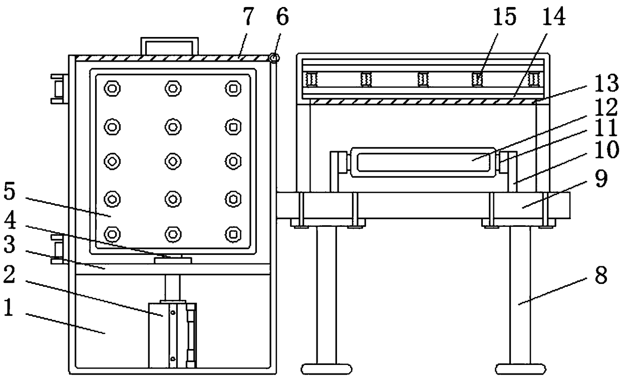 Recycling fusion device for non-woven fabric production