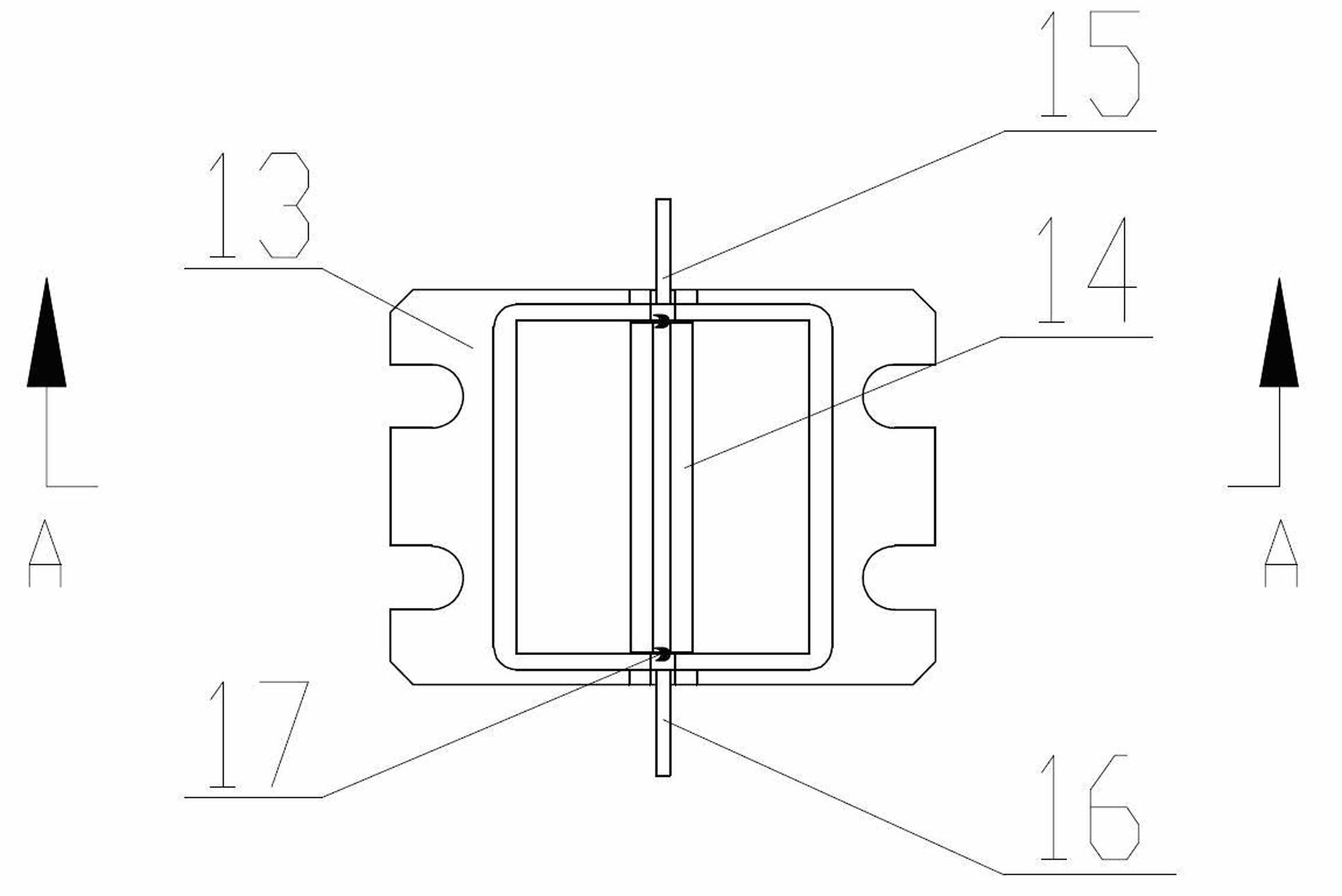 Method for testing performance of semiconductor microwave power chip packaging shell