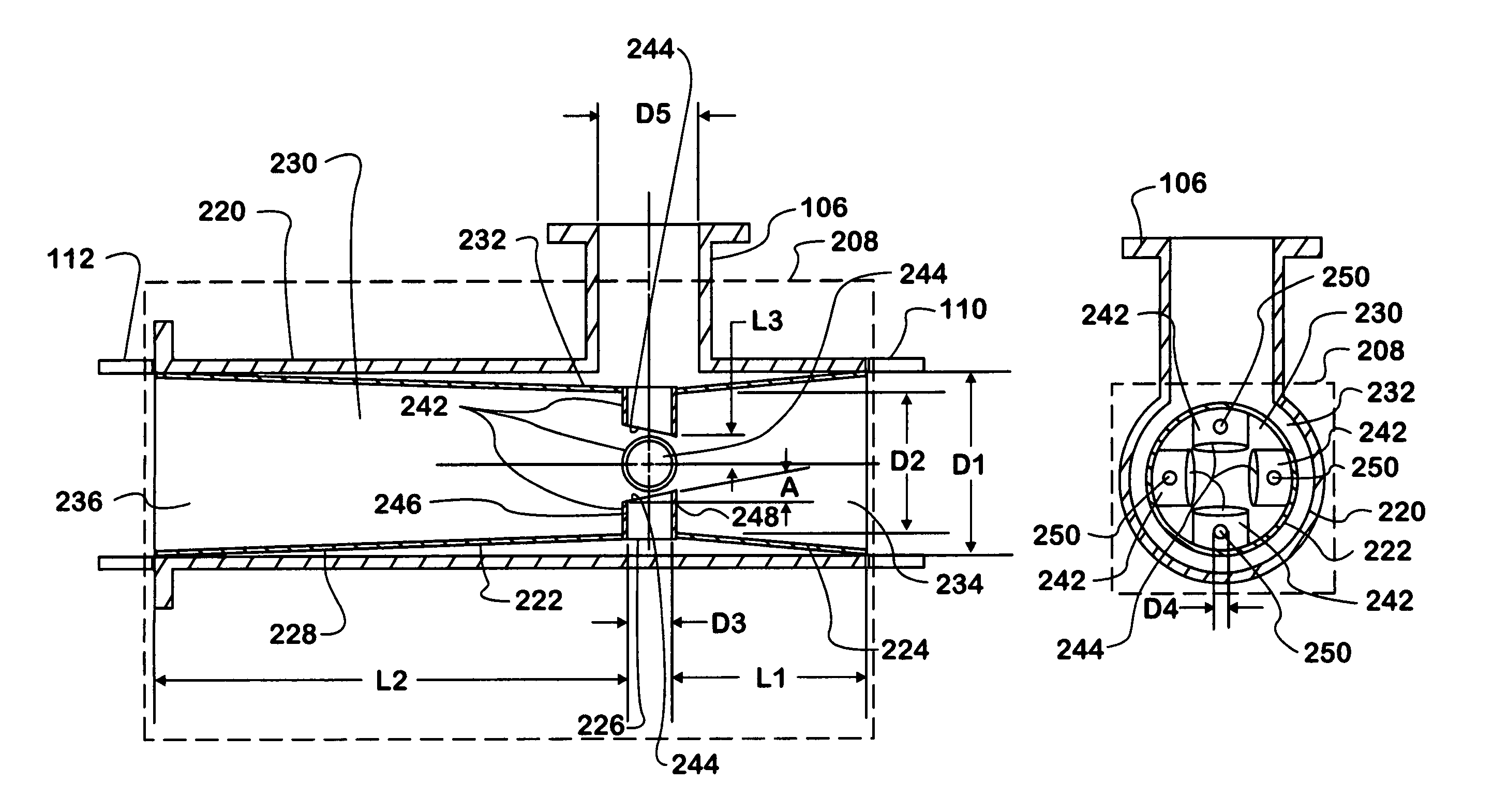 Venturi mixing system for exhaust gas recirculation (EGR)