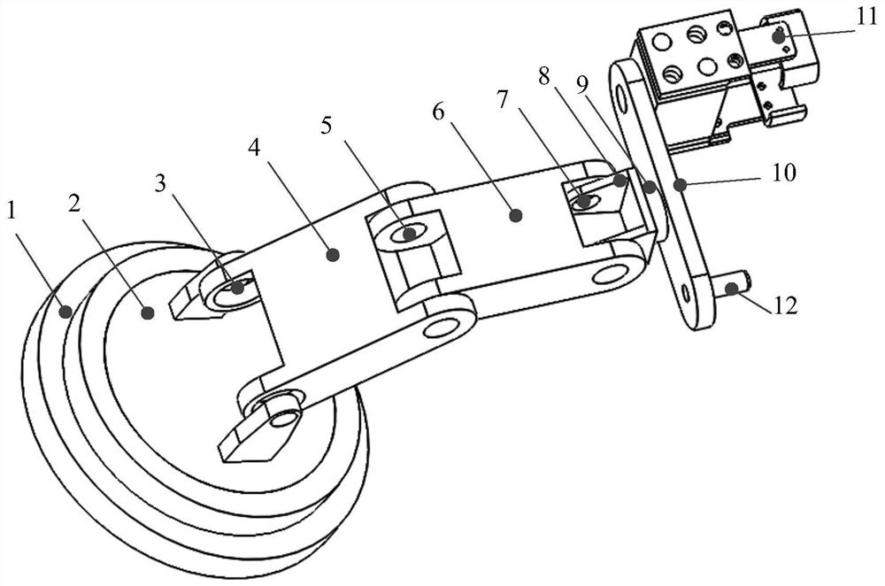 Automatic scanning device for breast ultrasonic examination