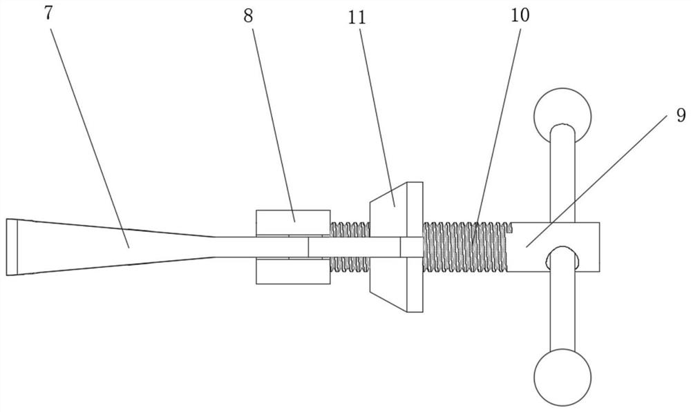 Railway vehicle buffer capable of being rapidly replaced