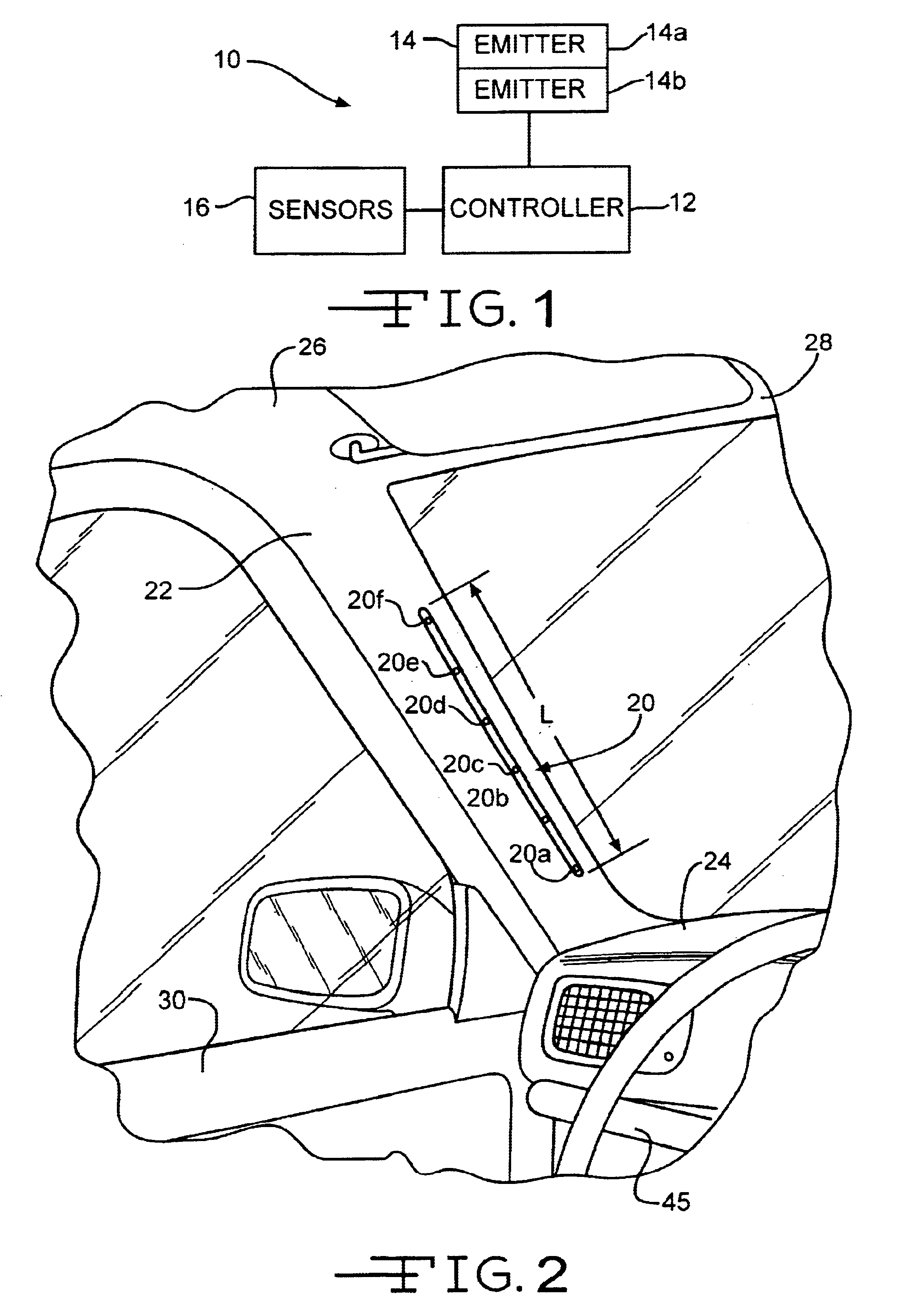 Visual display for vehicle