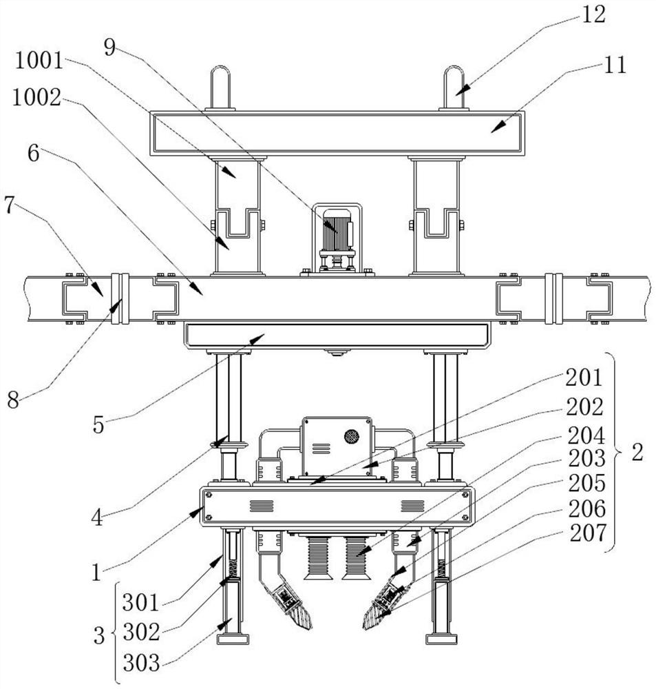 Automatic efficient tea planting equipment