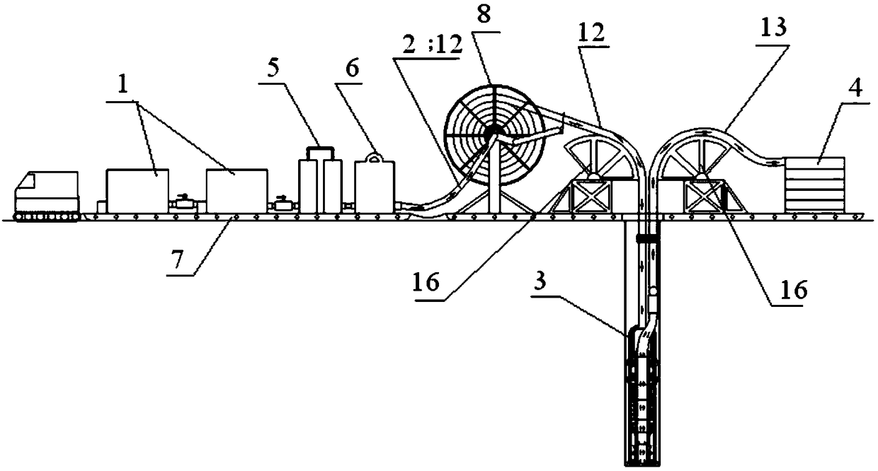 Air reverse circulation for polar region ice layer