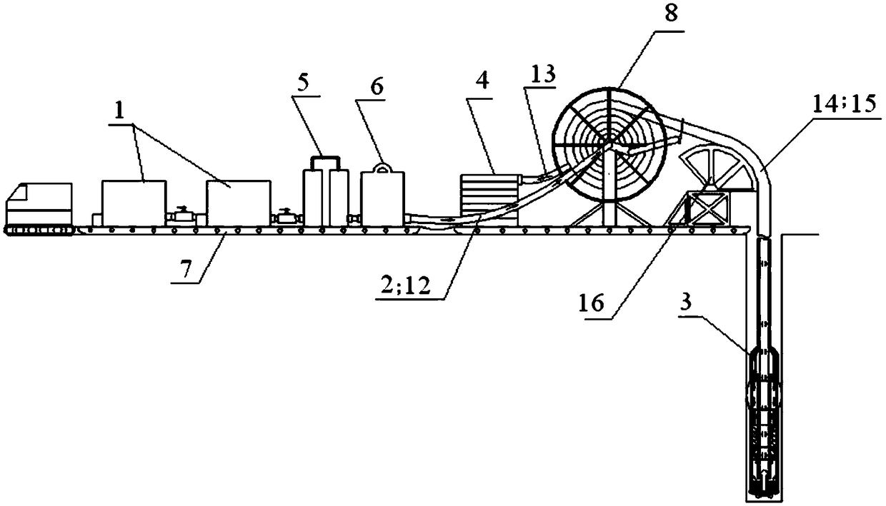 Air reverse circulation for polar region ice layer