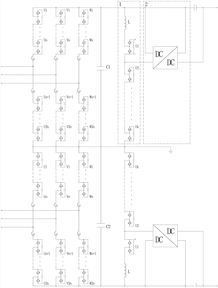 High voltage DC power flow controller