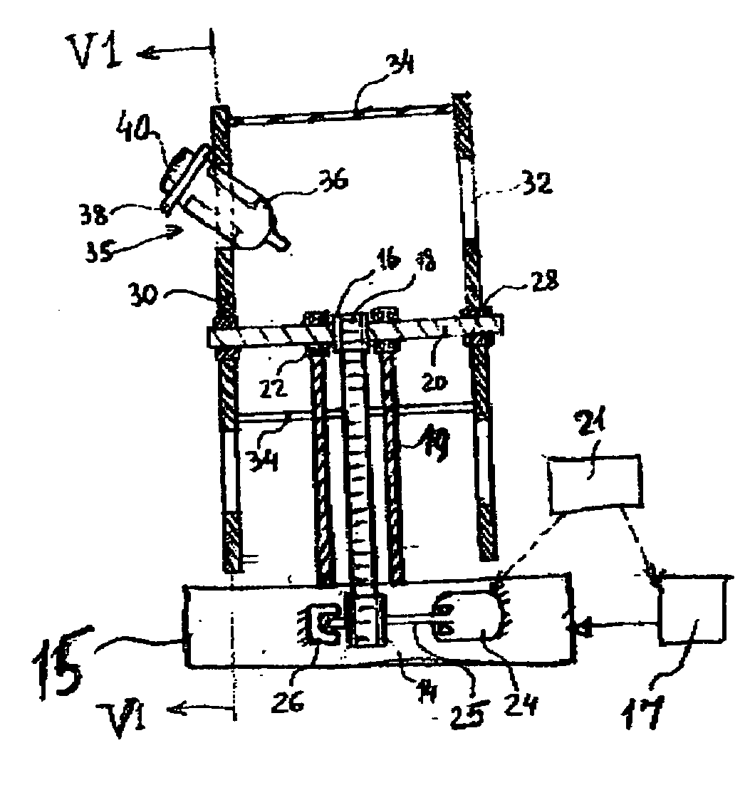 Remuage-riding machine