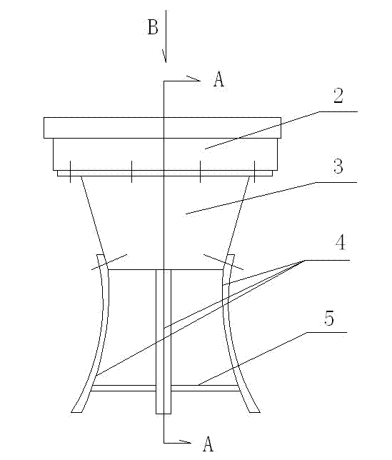 Ladle nozzle casting combined drainage plug