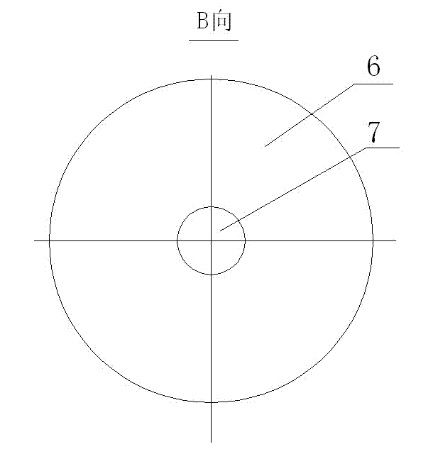 Ladle nozzle casting combined drainage plug