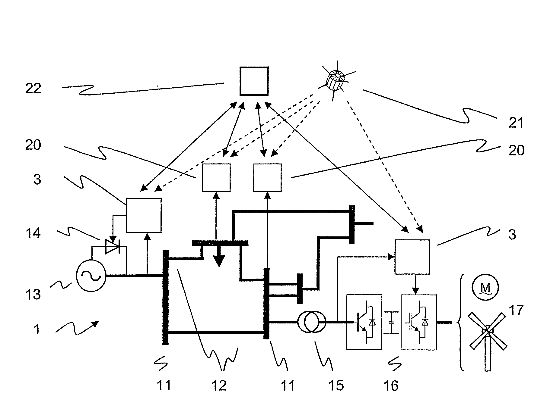 Converter control unit