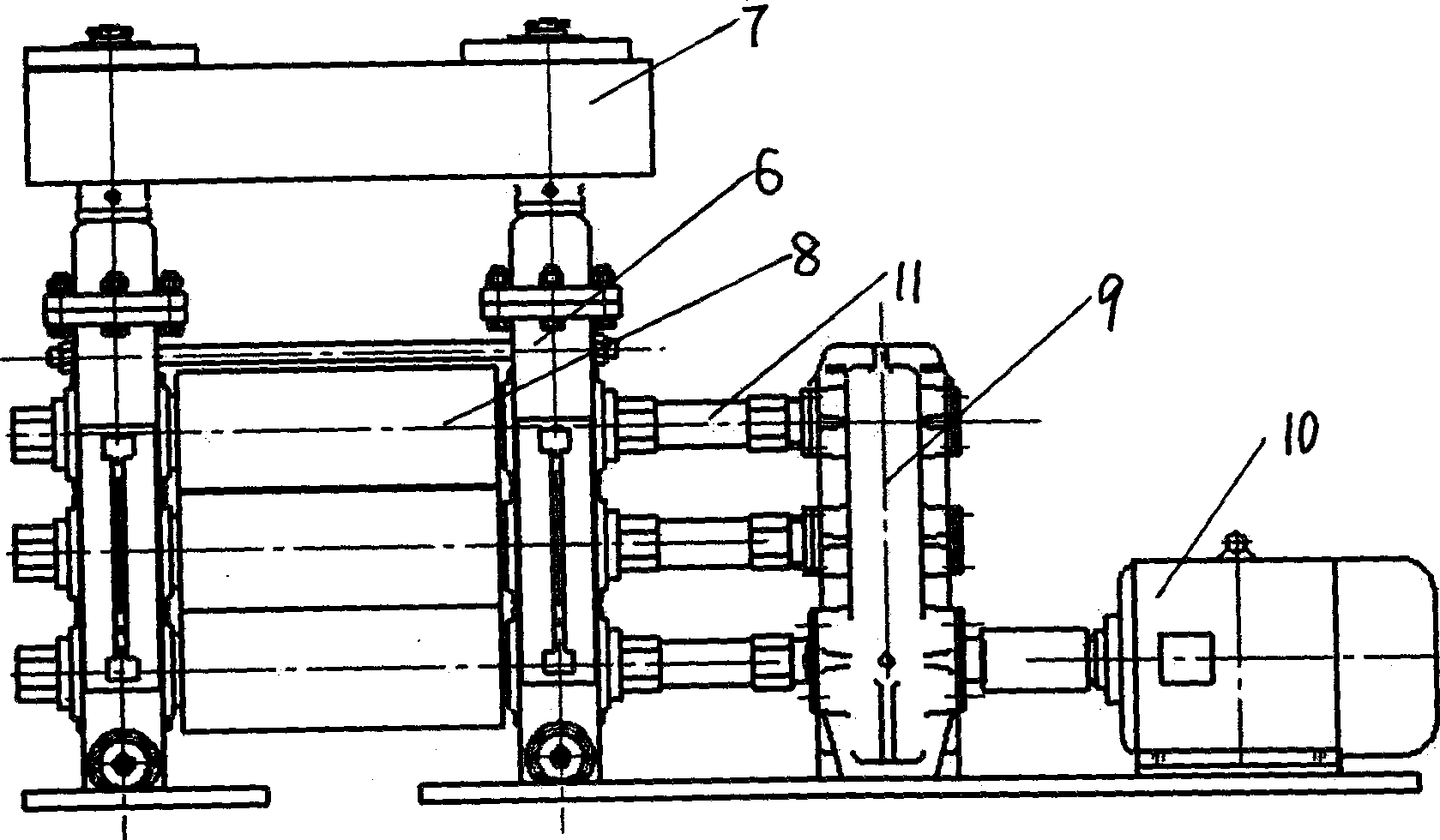 Copper coated aluminum bus bank production method and apparatus