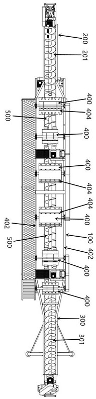 Waste material cleaning and screening device