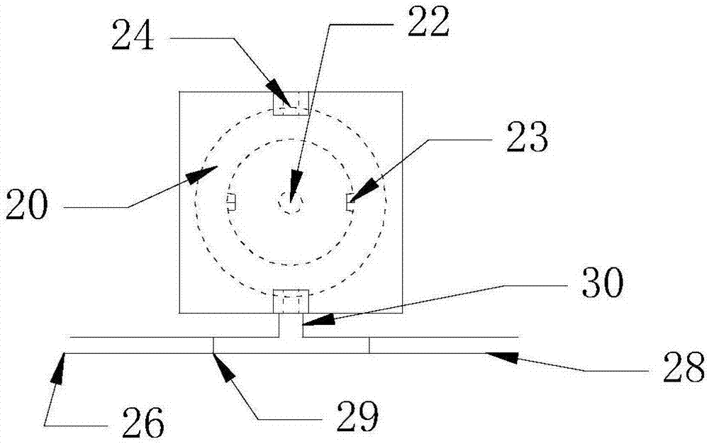 Device and method for testing mechanical parameters of bumping diffusion process of bridge asphalt pavement