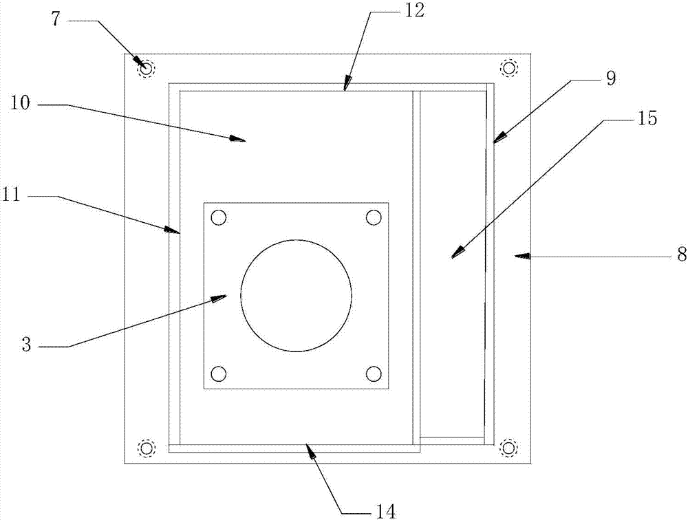 Device and method for testing mechanical parameters of bumping diffusion process of bridge asphalt pavement