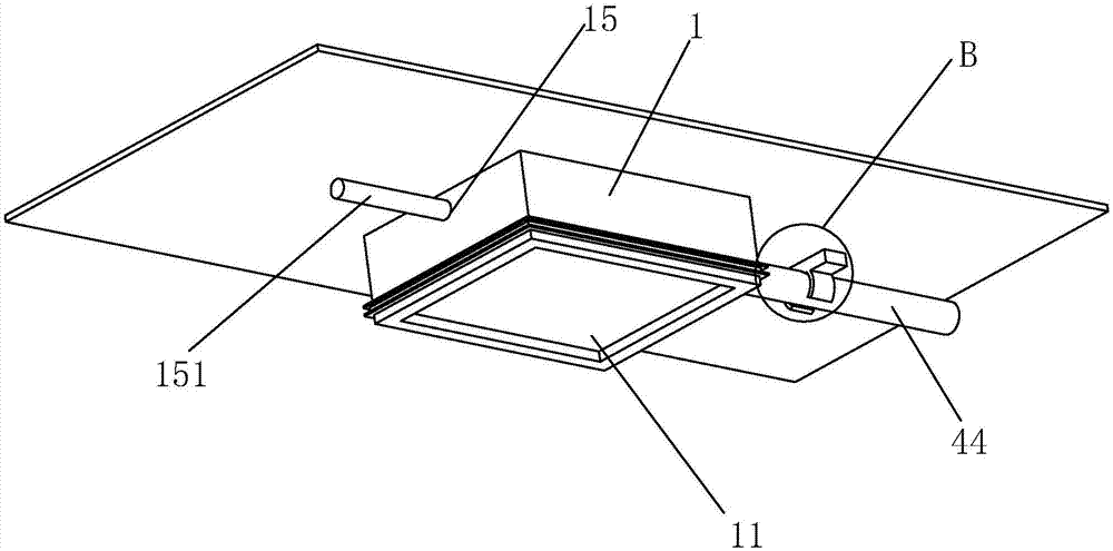 UV light efficient deodorization device of garbage disposal equipment