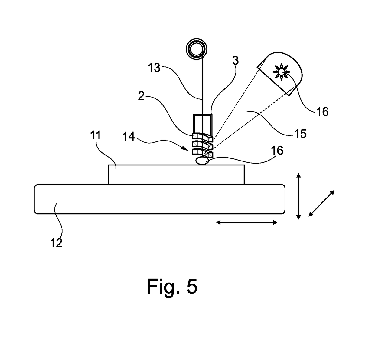 Manufacturing of a metal component or a metal matrix composite component involving contactless induction of high-frequency vibrations