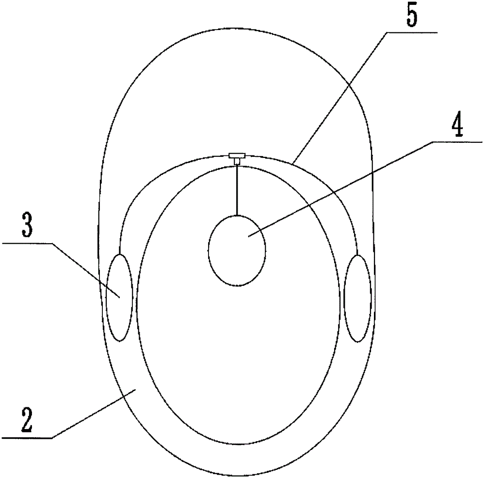 Splashproof device for toilet