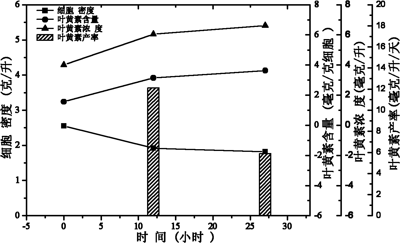 Method for producing lutein from microalgae