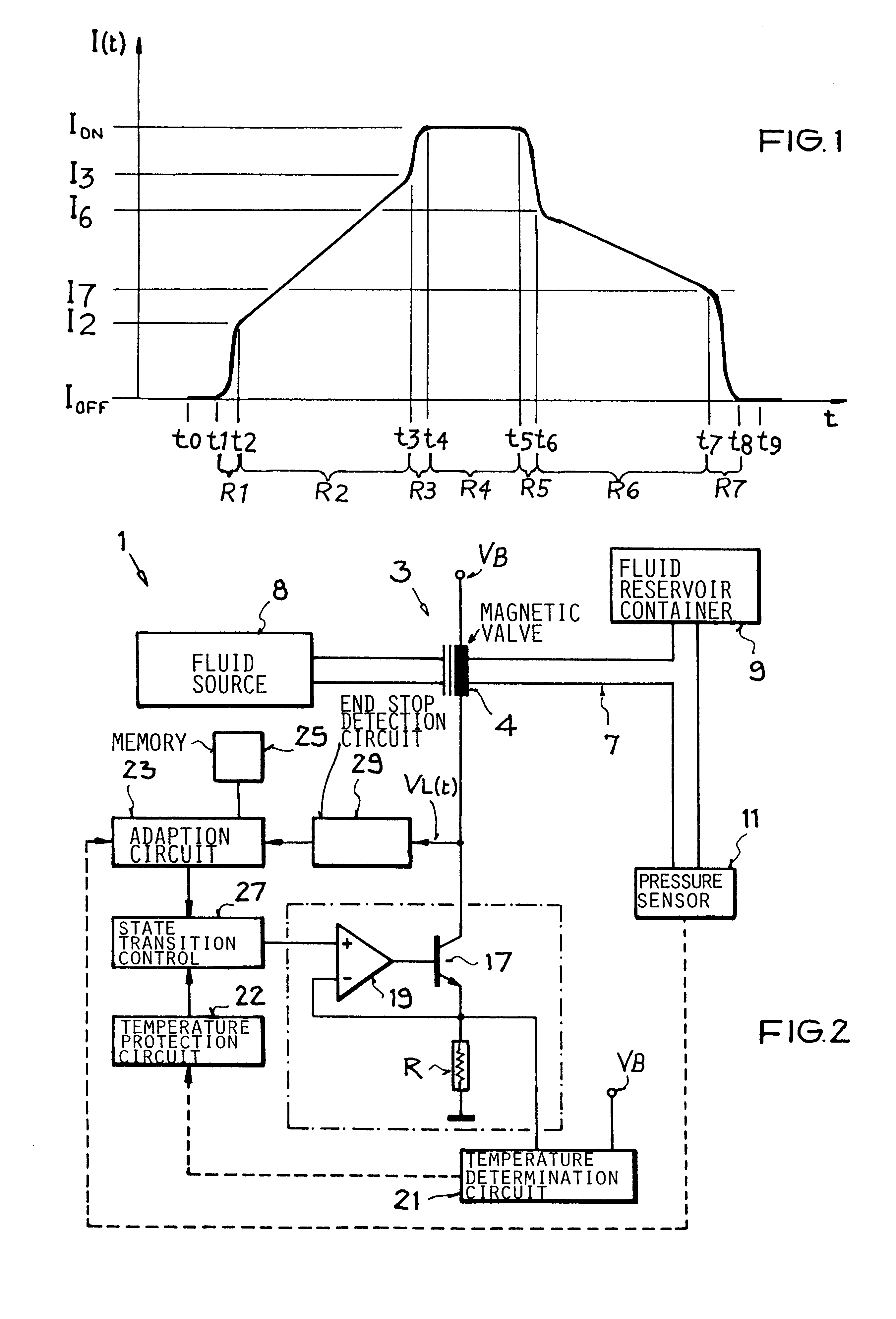 Method and circuit arrangement for reducing noise produced by electromagnetically actuated devices